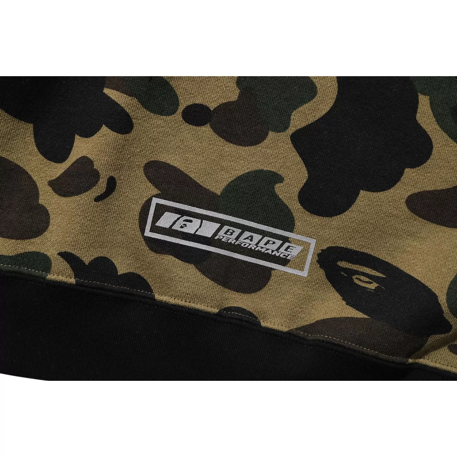 1ST CAMO BAPE RACING LAYERED PULLOVER HOODIE KIDS