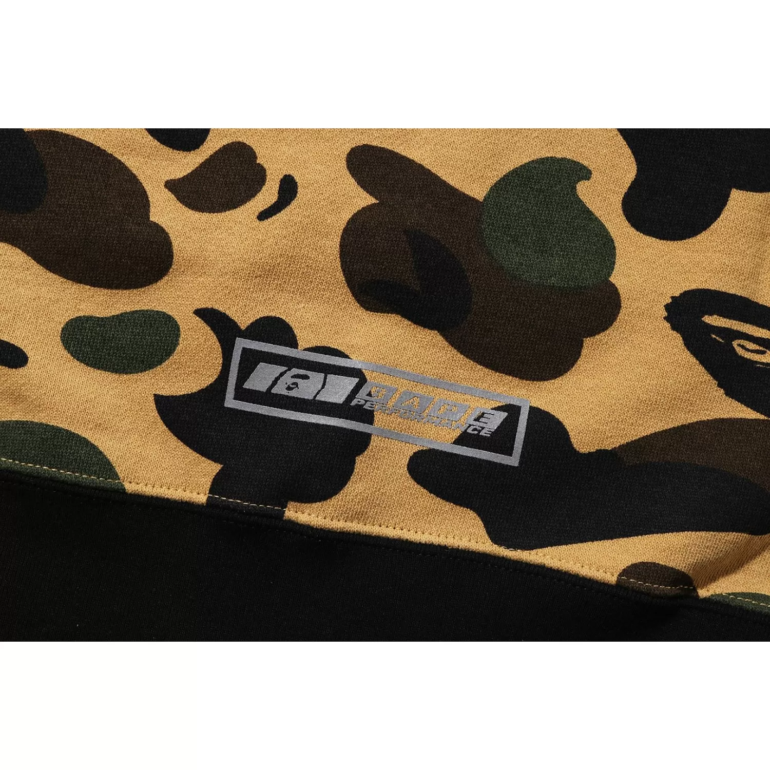 1ST CAMO BAPE RACING LAYERED PULLOVER HOODIE KIDS