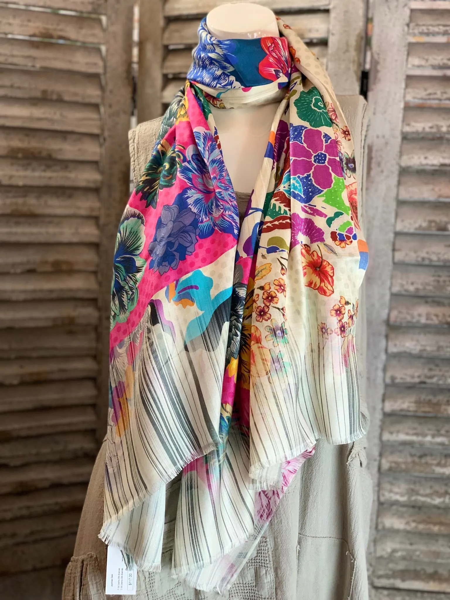 7.19 Cosmo Silk Scarves-Lemon Mix