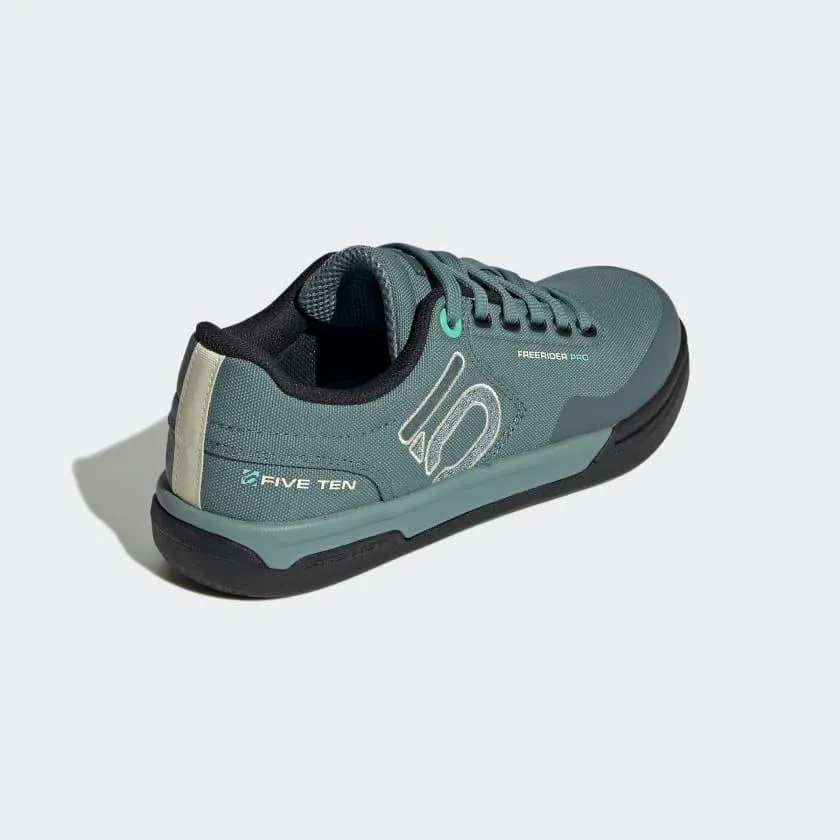 Adidas Five Ten Women's Freerider Pro Canvas - Hazy Emerald | Cycling Shoes UK