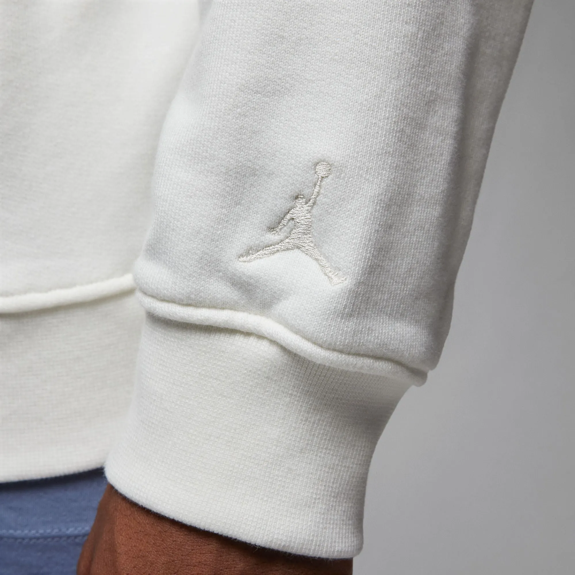 Air Jordan Wordmark Fleece Hoodie 'Sail'