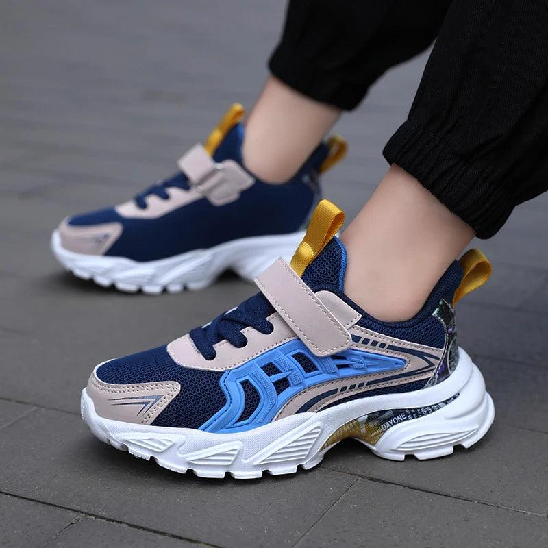 AN449 Casual Sports Sneakers for Boys: Fashionable, Comfortable Children's Shoes