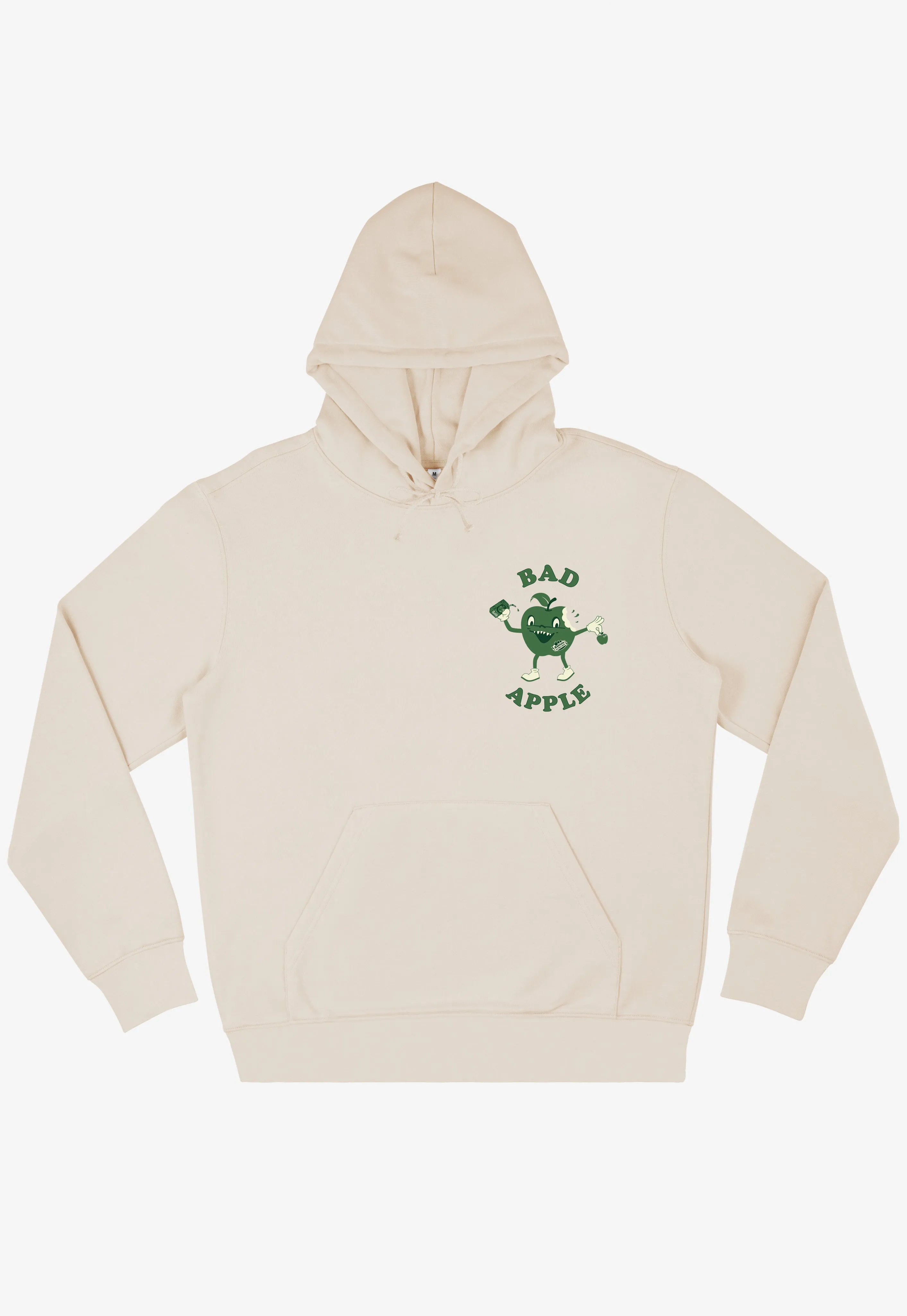 Bad Apple Graphic Hoodie In Vanilla