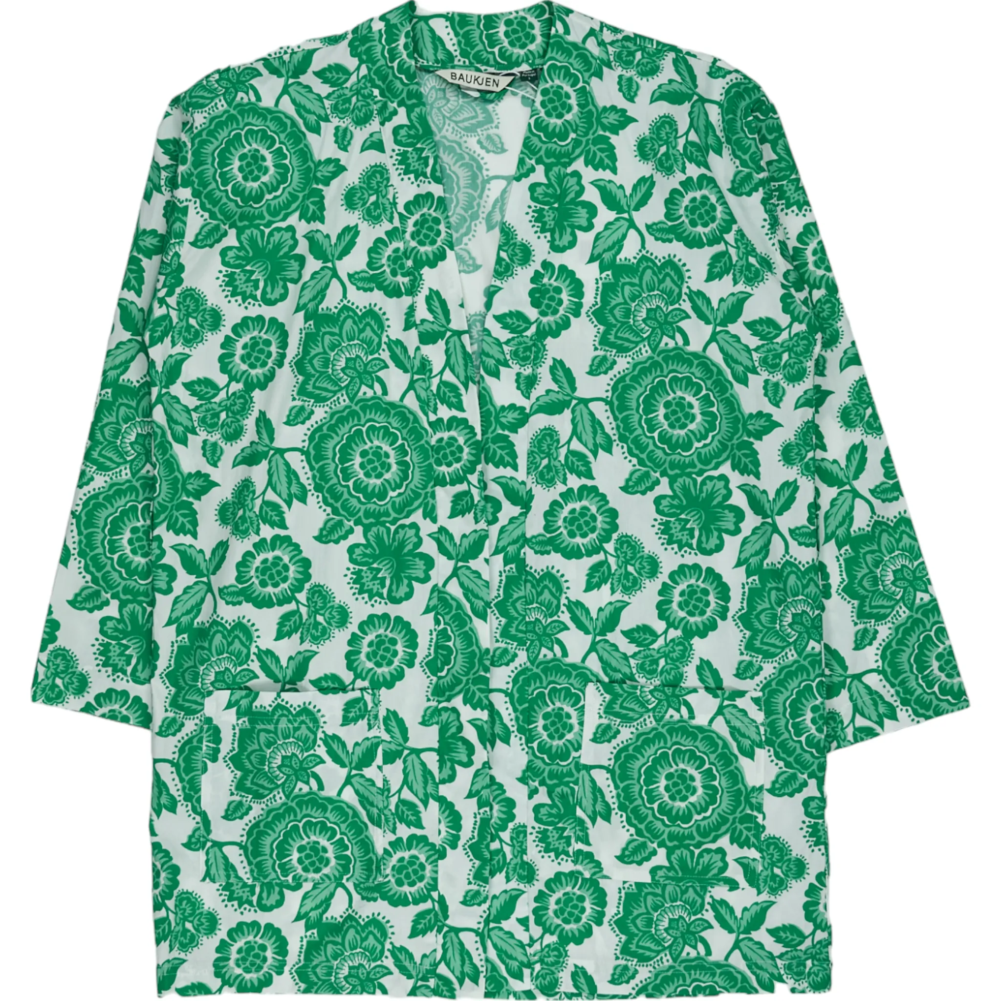 Baukjen Green Florence Print Kimono