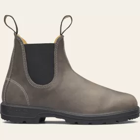 BLUNDSTONE 1469 LEATHER LINED CHELSEA STEEL GREY