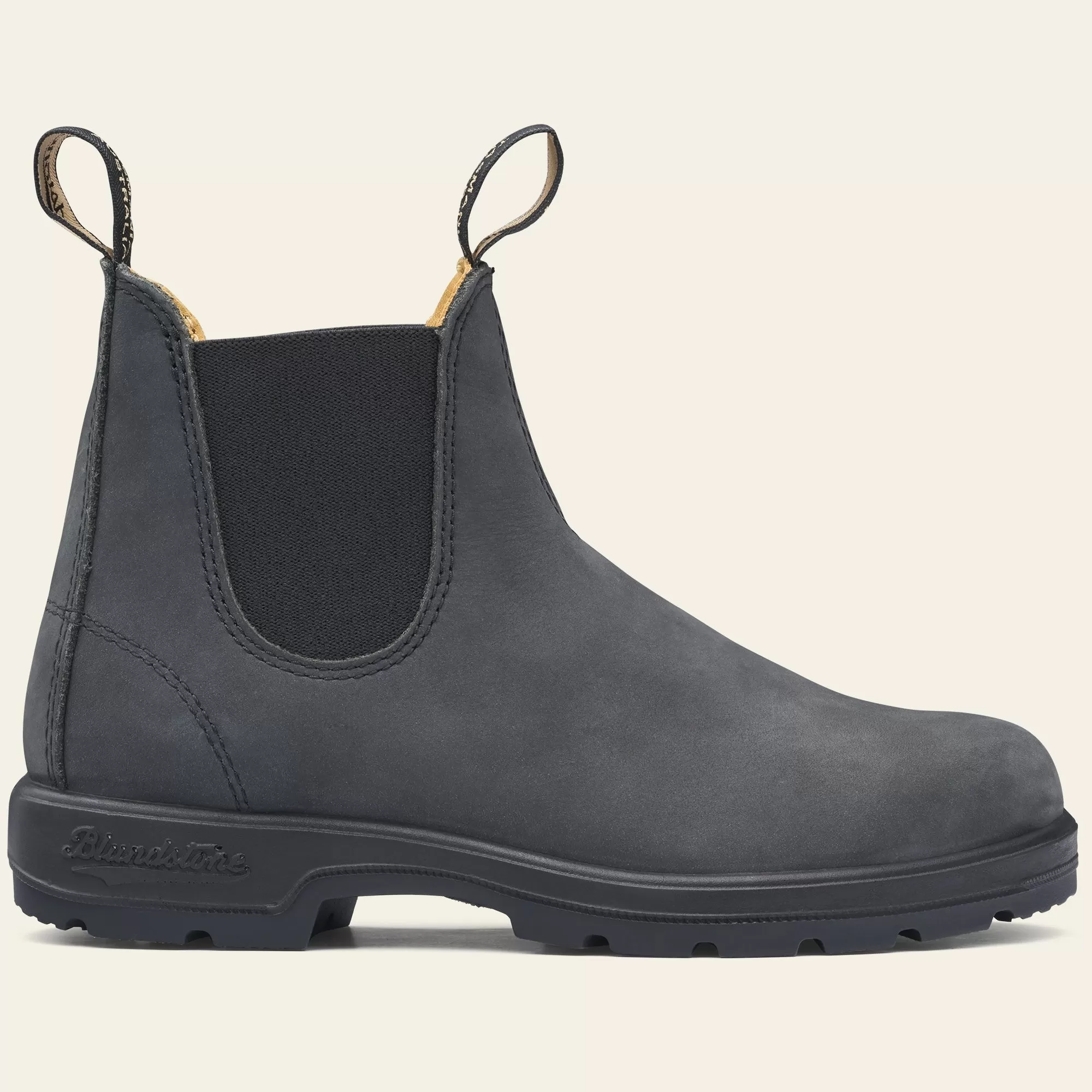 BLUNDSTONE 587 CLASSIC CHELSEA BOOT RUSTIC BLACK