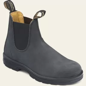 BLUNDSTONE 587 CLASSIC CHELSEA BOOT RUSTIC BLACK