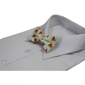 Boys Watermelon Fruit Patterned Bow Tie