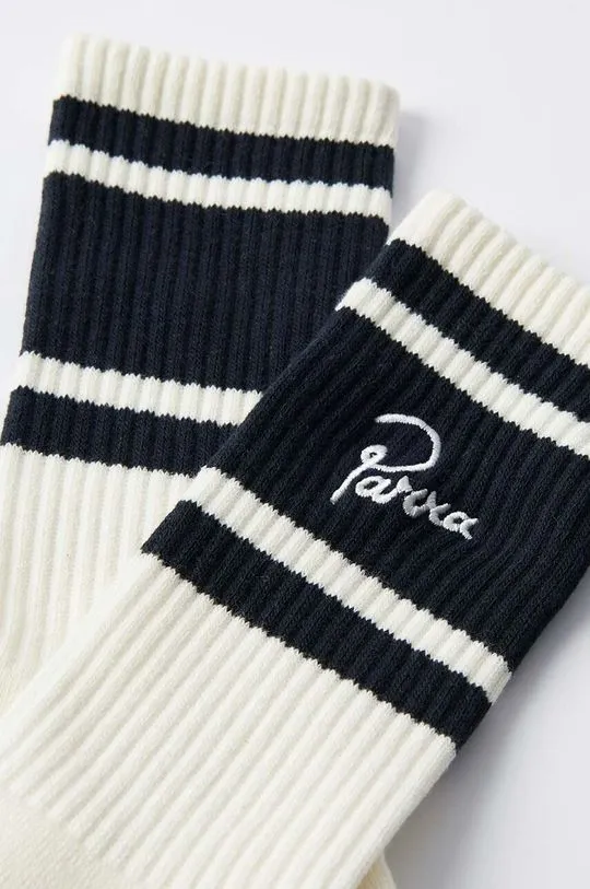 by Parra socks Crew Socks white color 52280