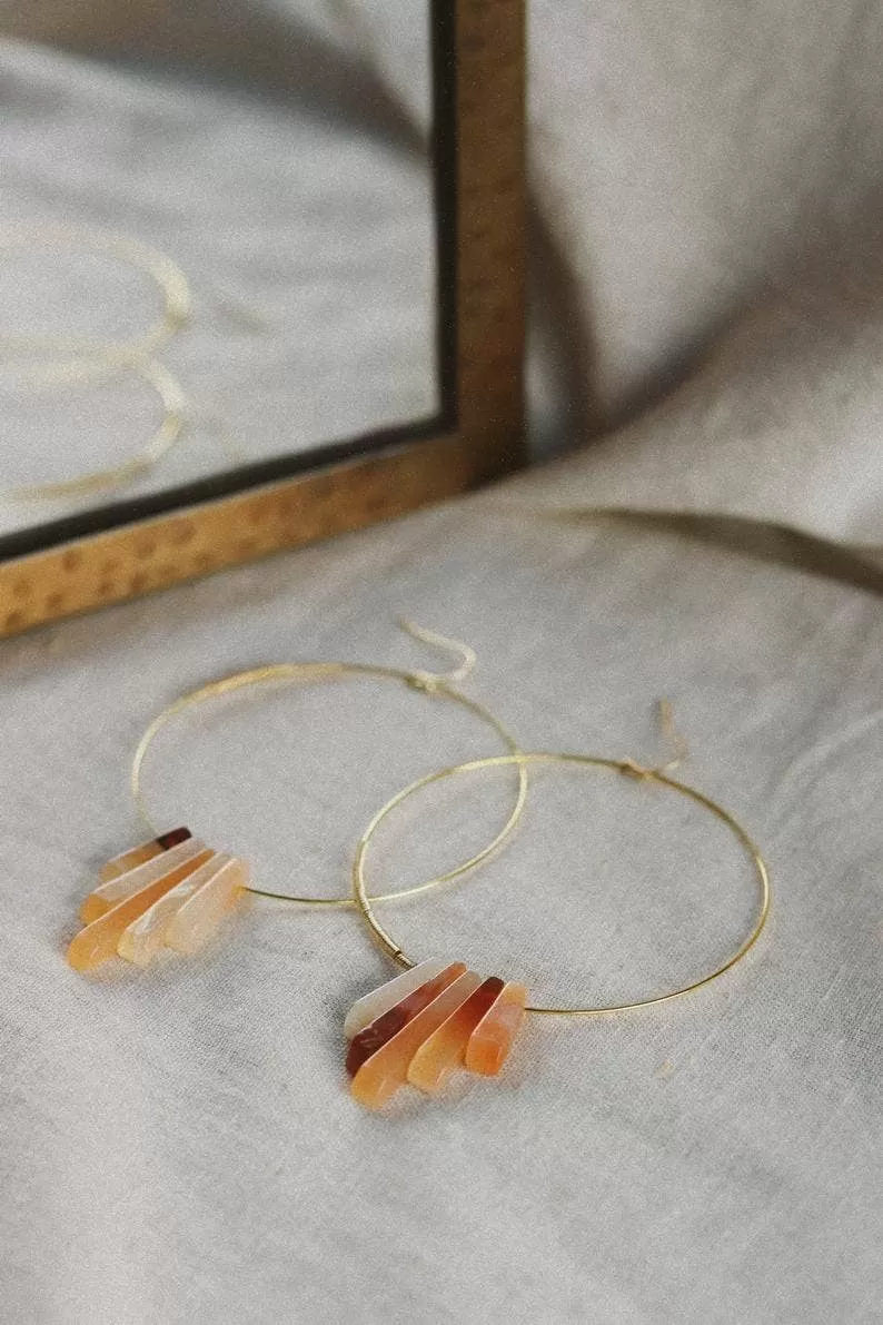 Canyon Hoop Earrings