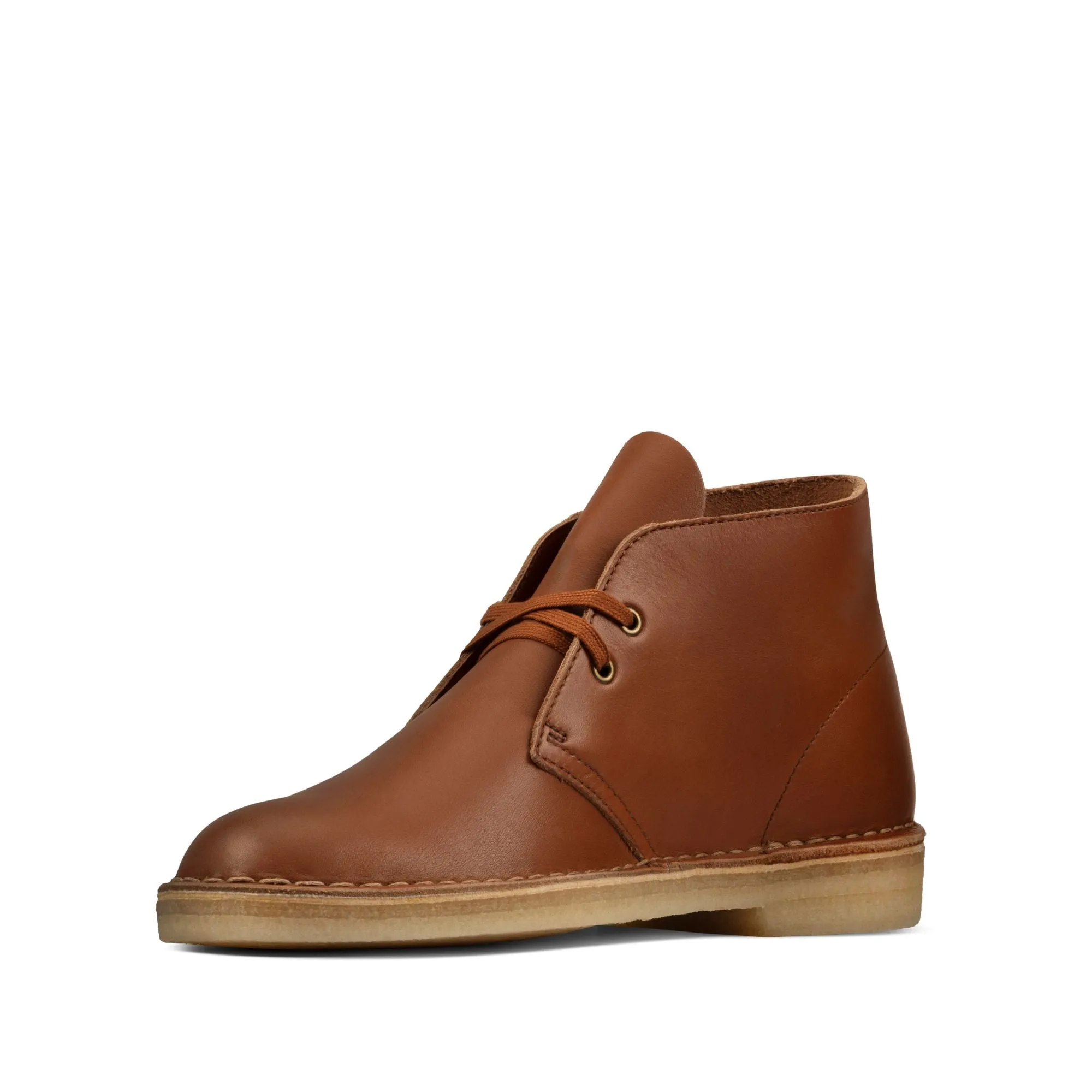 Clark’s DESERT BOOT LEATHER Men’s  DARK TAN LEATHER