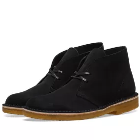 Clarks Originals Desert Boot - Made in ItalyBlack Suede