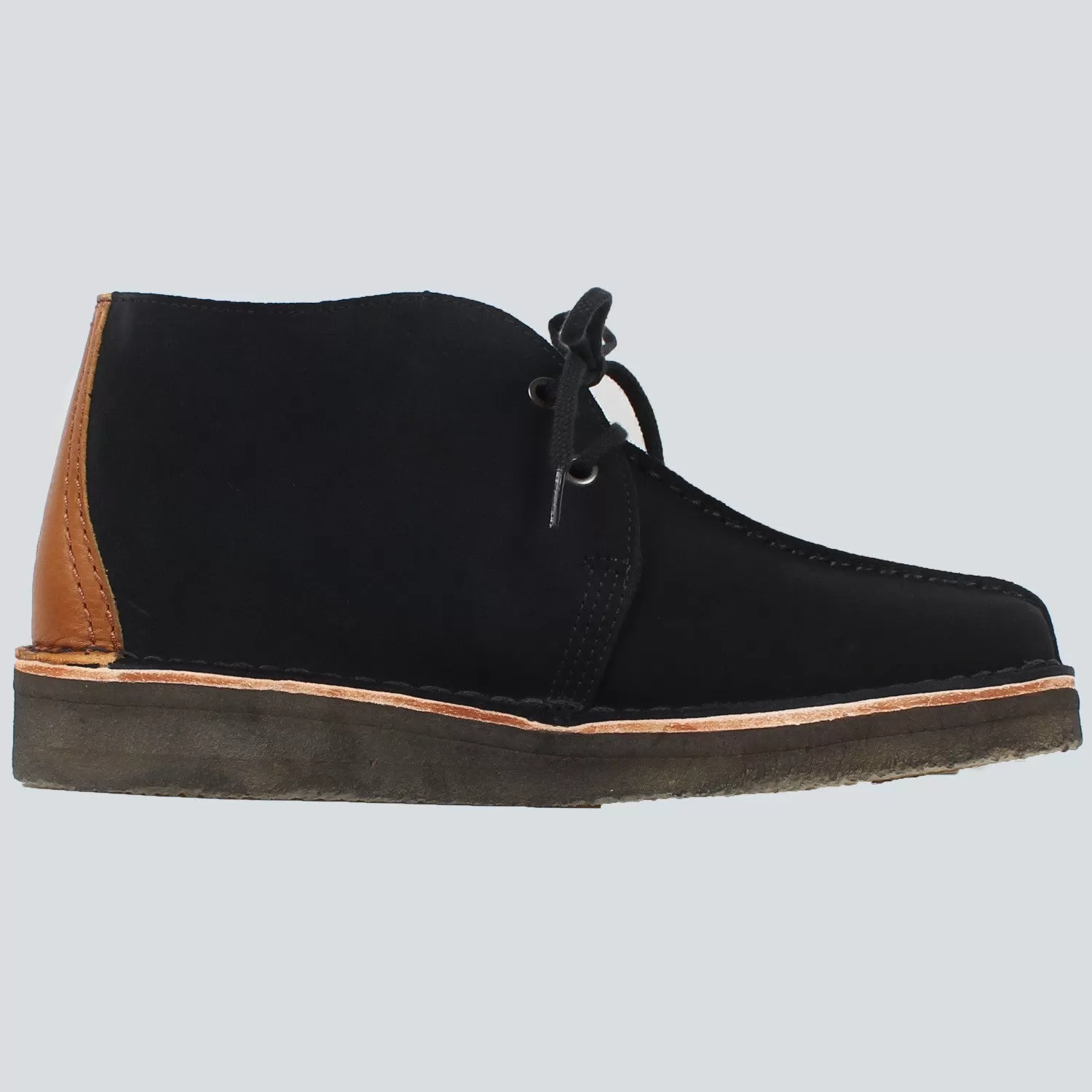 CLARKS ORIGINALS X BEAMS - DESERT TREK HI - NAVY SUEDE