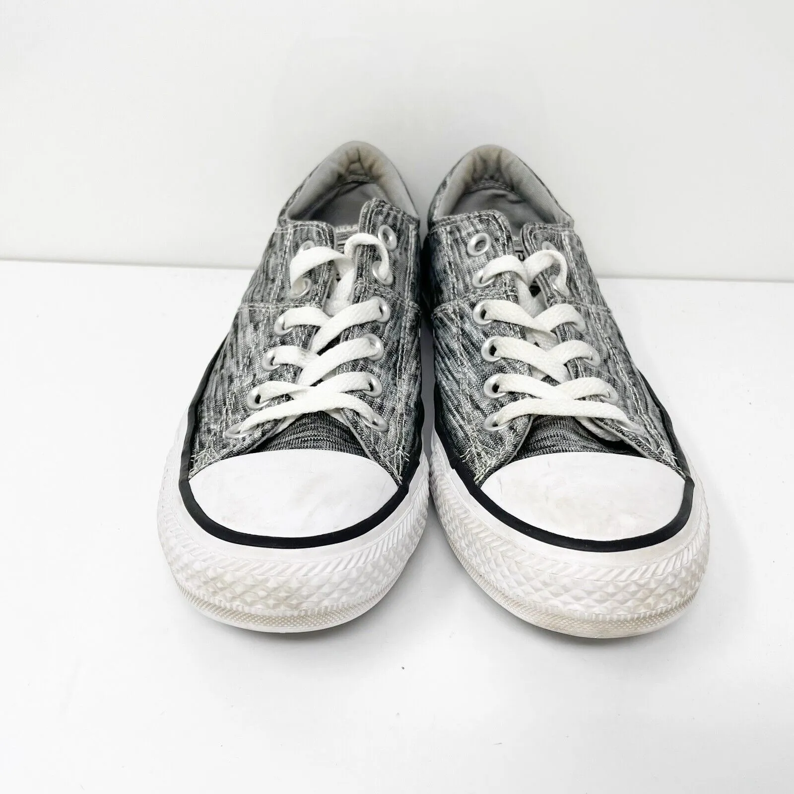 Converse Womens Chuck Taylor All Star 558557F Gray Casual Shoes Sneakers Size 7