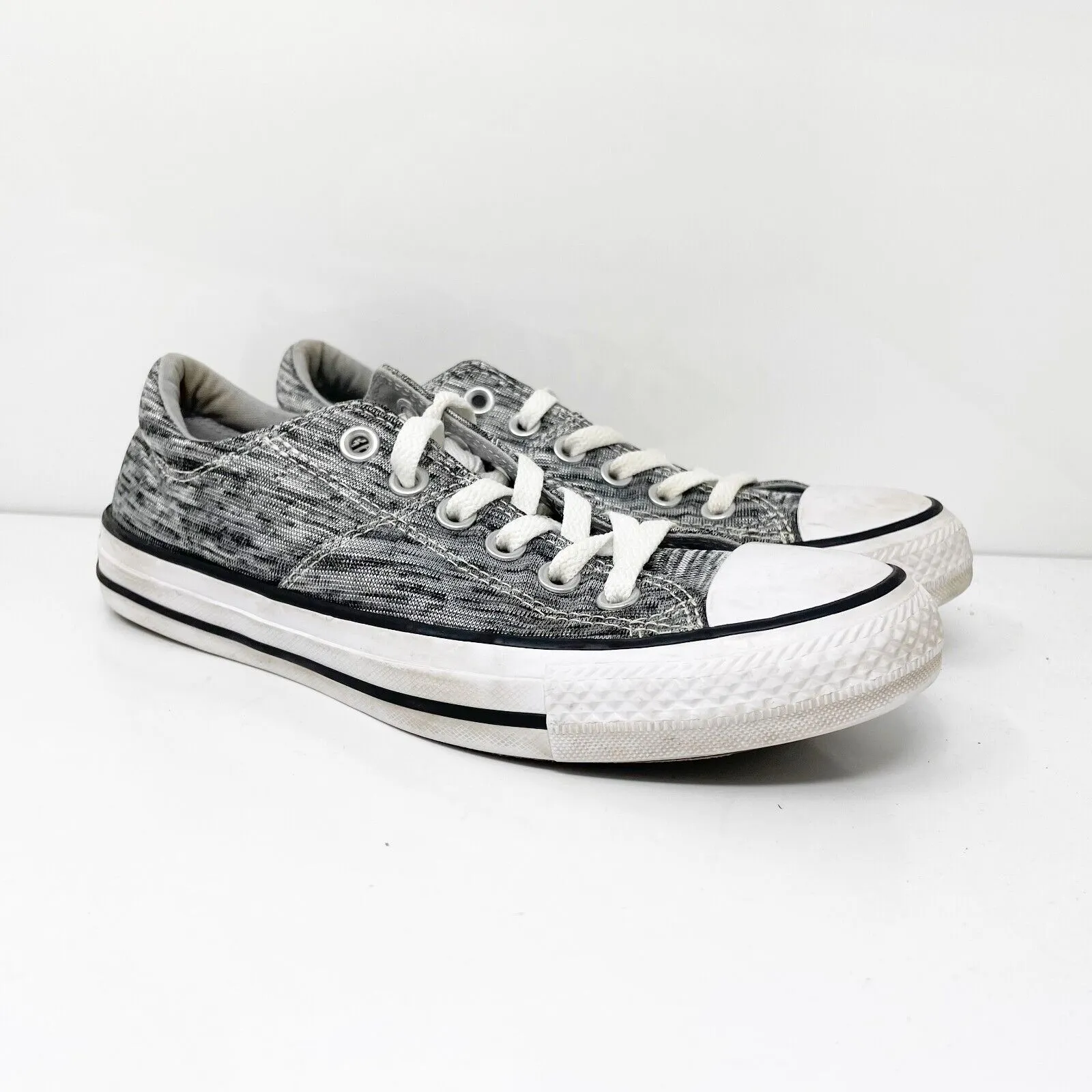 Converse Womens Chuck Taylor All Star 558557F Gray Casual Shoes Sneakers Size 7