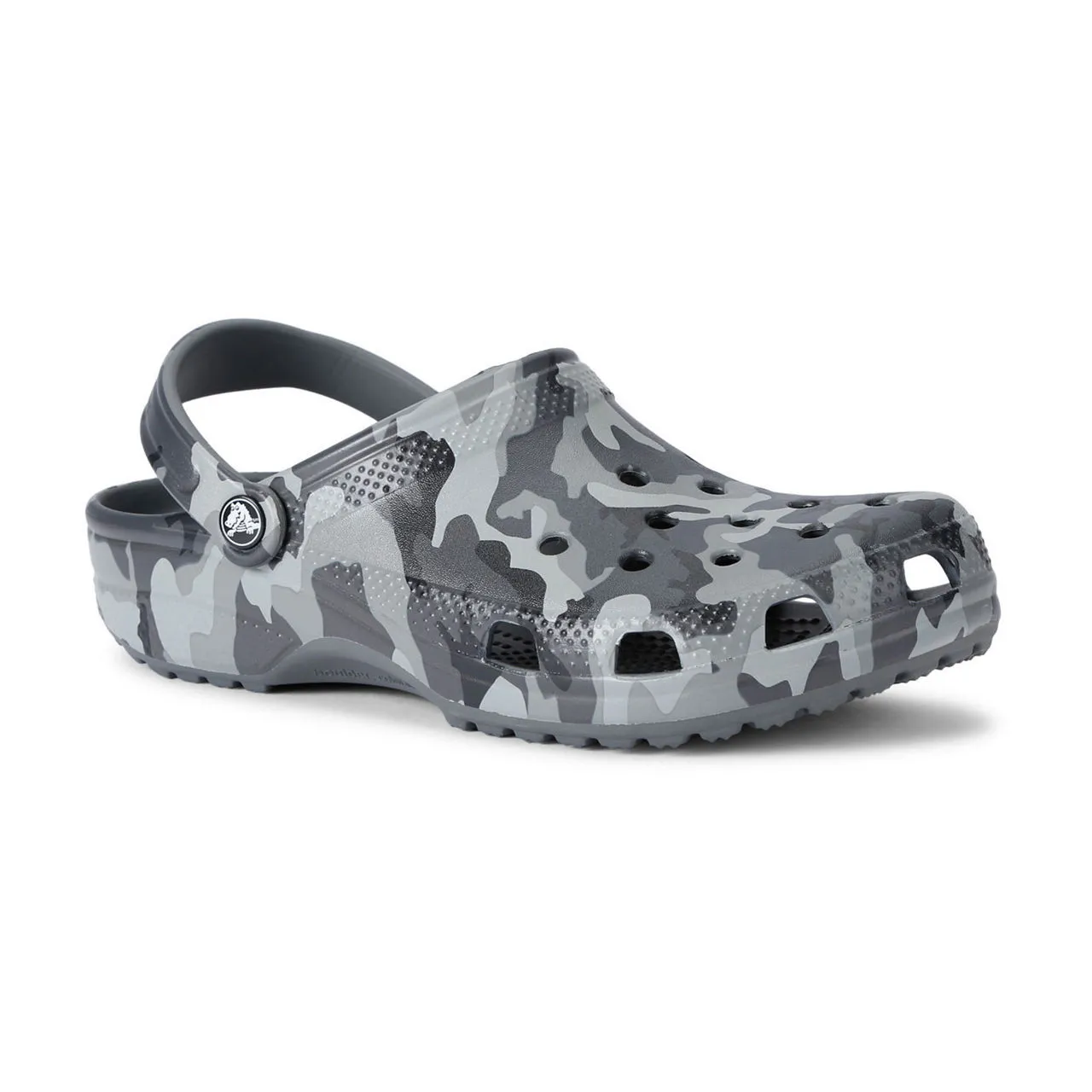 CROCS Camo Clogs - Grey