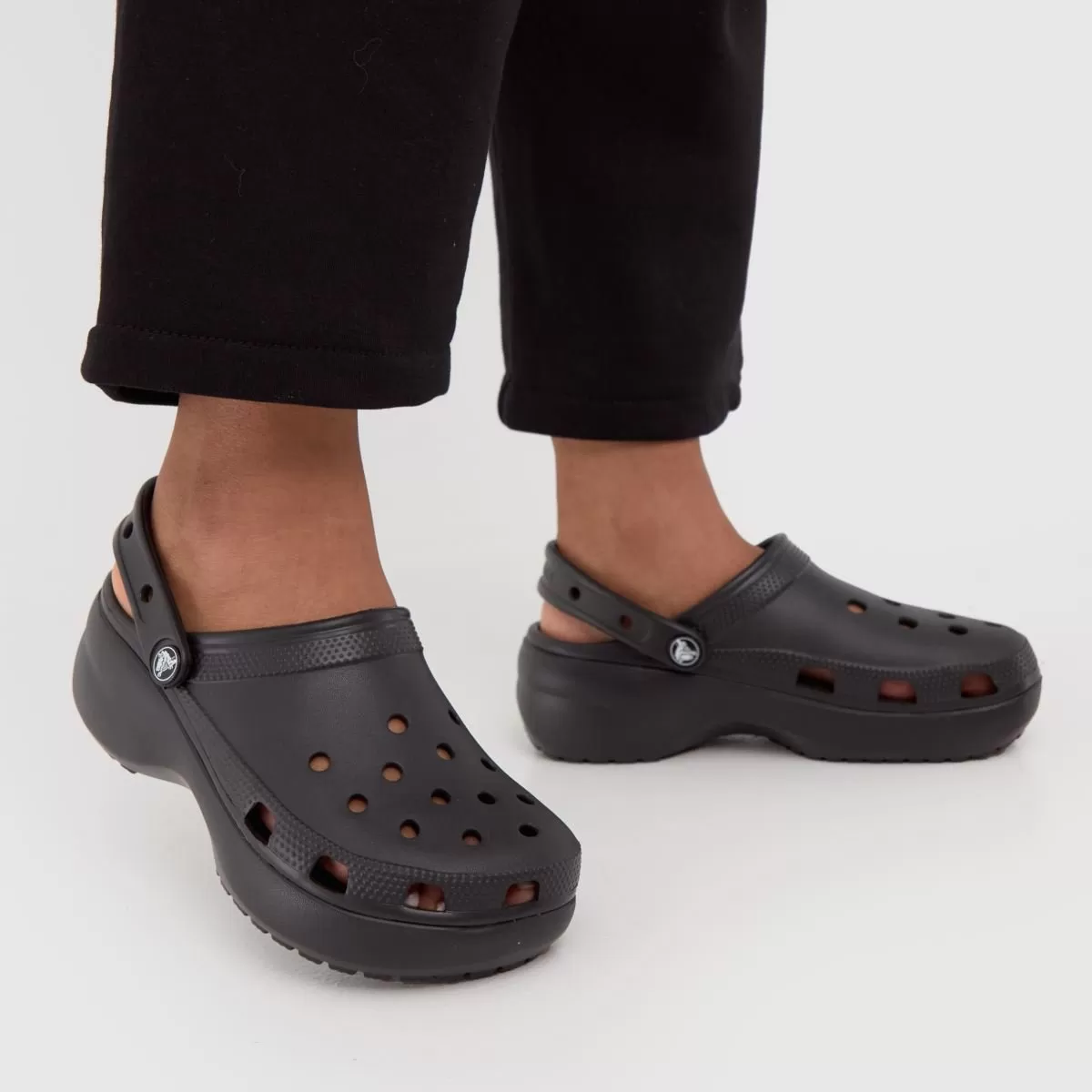 crocs Classic Platform Clog Black