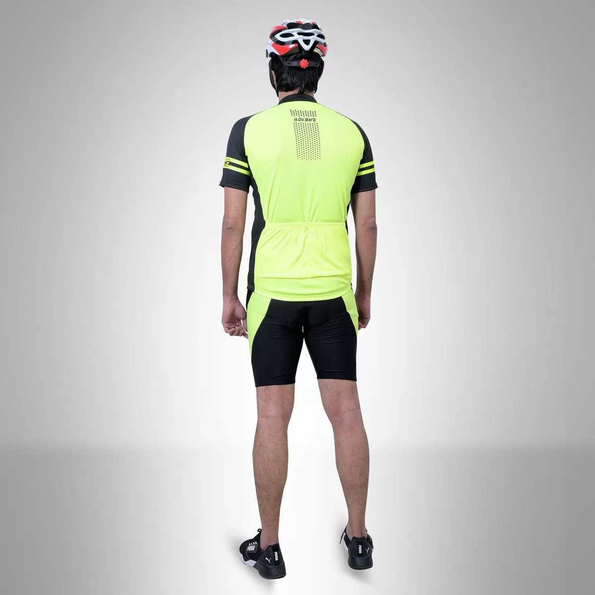 Cycling Kit - Short with Jersey Black/FL