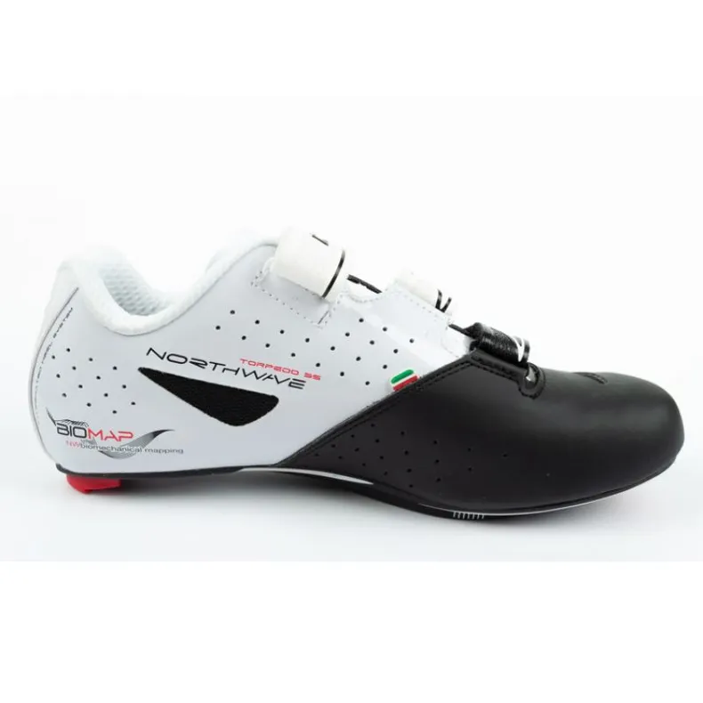 Cycling shoes Northwave Torpedo 3S M 80141004 51 white black