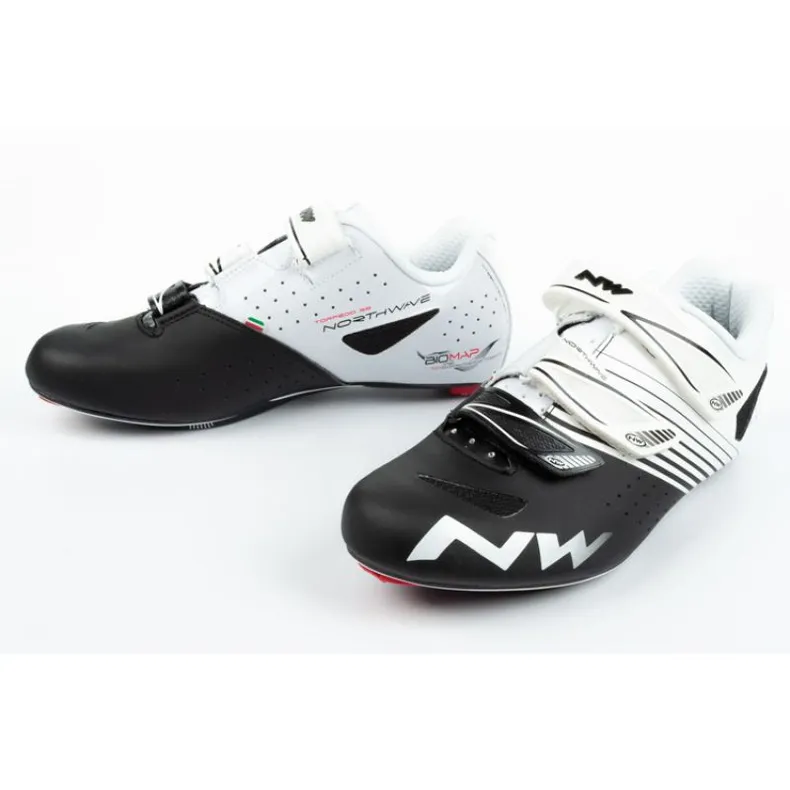 Cycling shoes Northwave Torpedo 3S M 80141004 51 white black