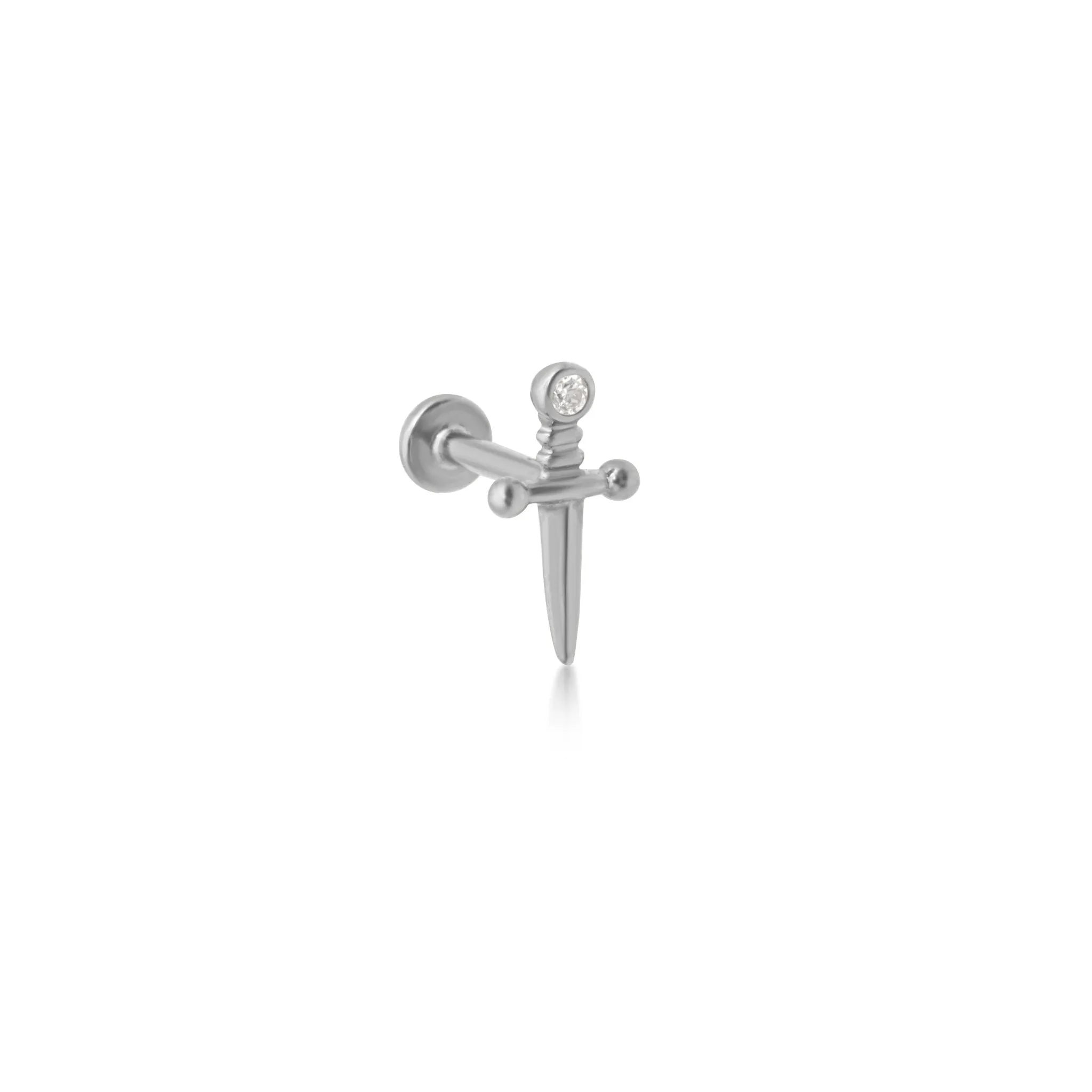 Dagger Flat Back Stud