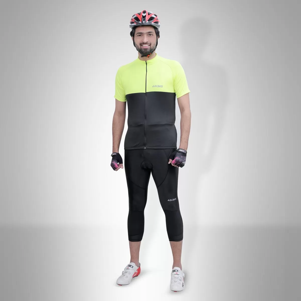 Demure Cycling Kit - 3/4 Tights with Jersey