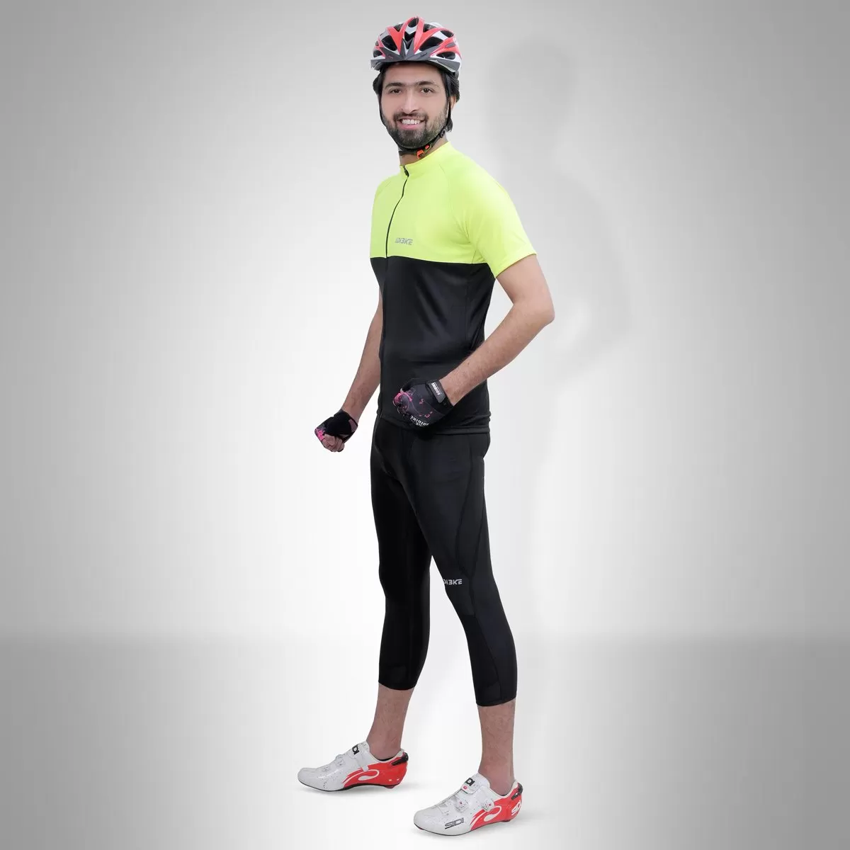 Demure Cycling Kit - 3/4 Tights with Jersey