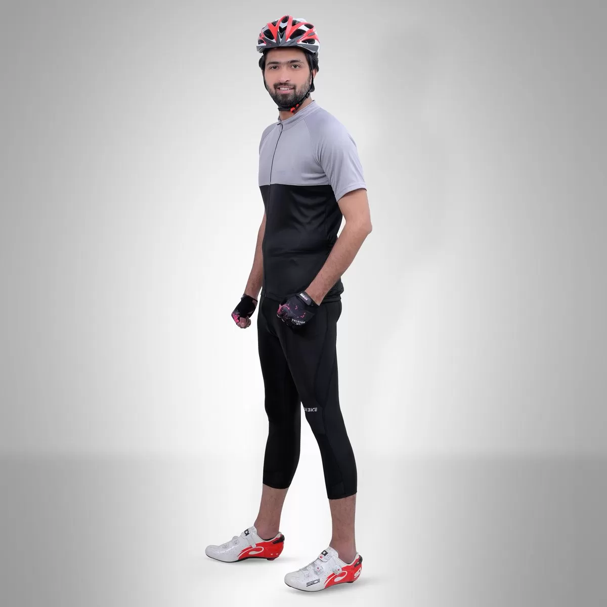 Demure Cycling Kit - 3/4 Tights with Jersey