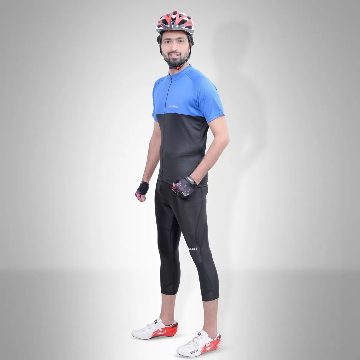 Demure Cycling Kit - 3/4 Tights with Jersey