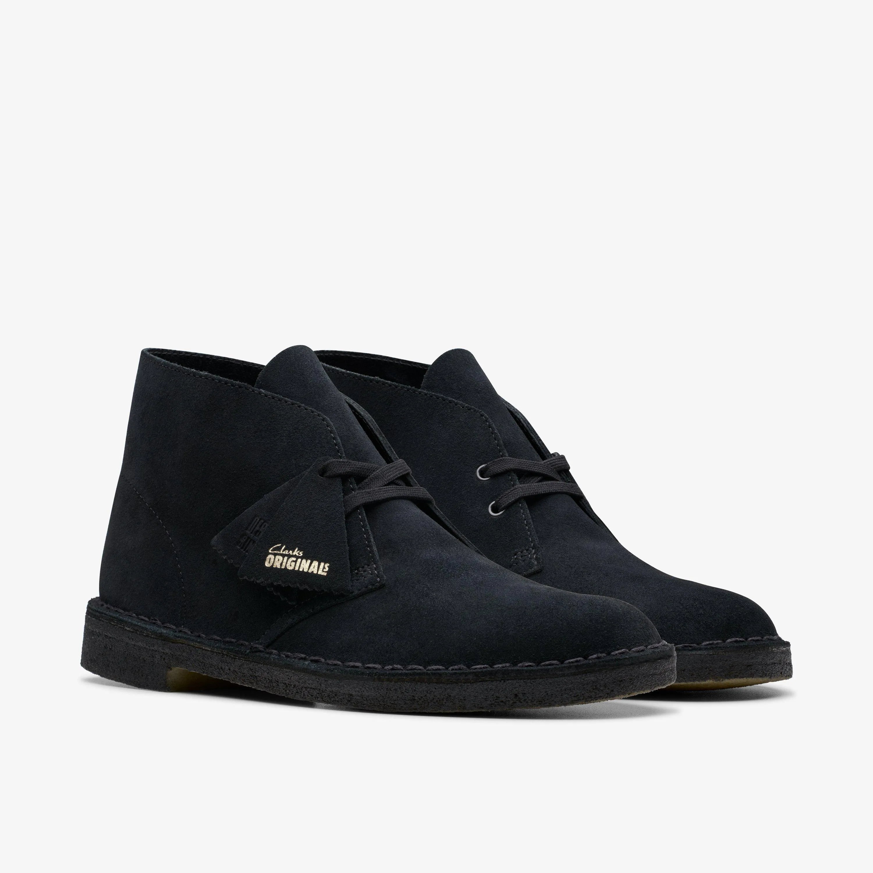 Desert Boot Black Suede