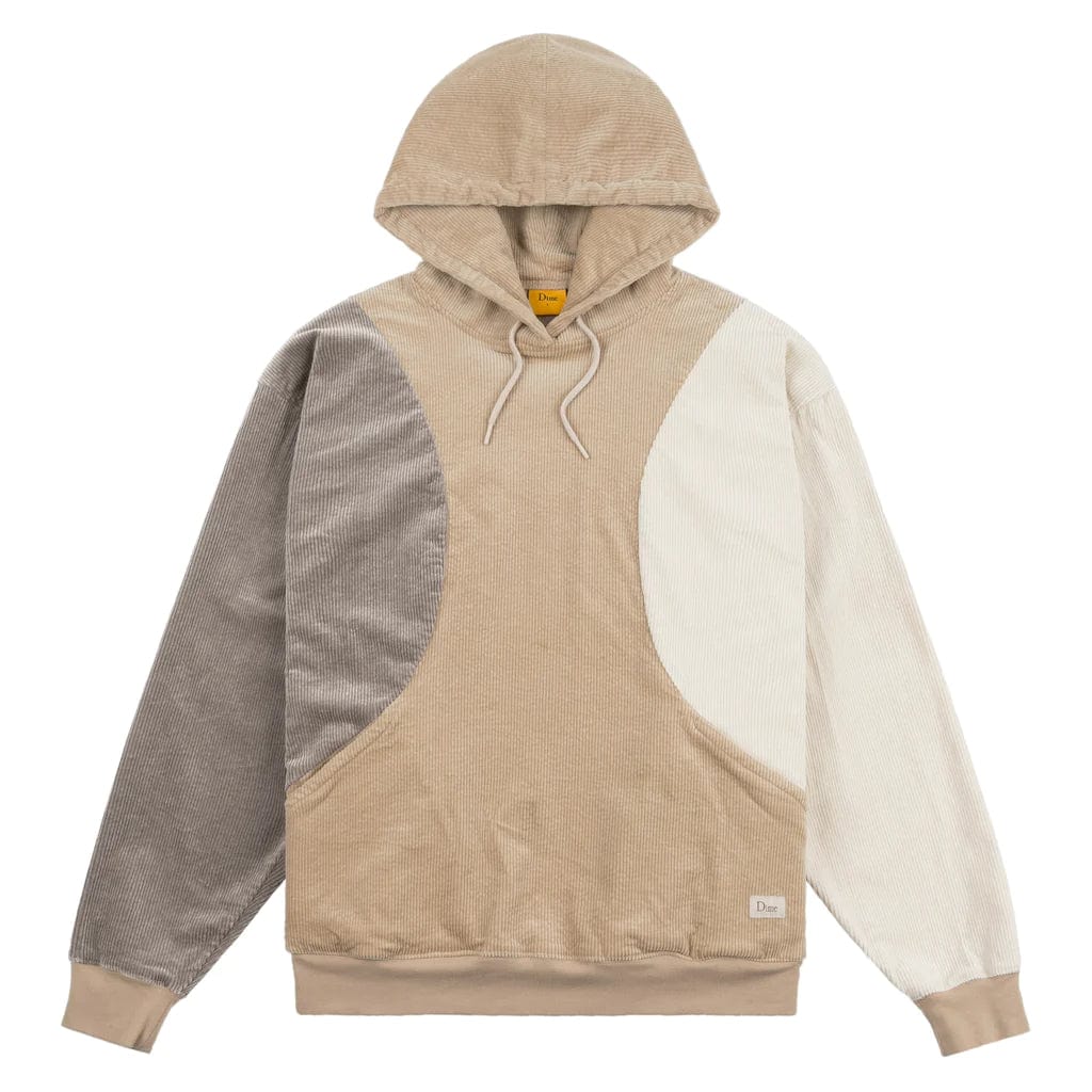 Dime MTL Wave Corduroy Hoodie Beige