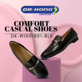 DR.KONG WOMEN COMFORT FLAT SHOES DK-W1001801-BLK(RP : $189)