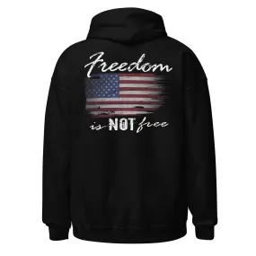 Freedom Is NOT Free Patriotic American Flag Hoodie