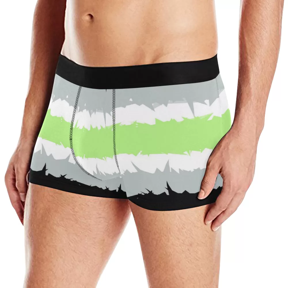 Geometric Agender Pride Boxer Briefs