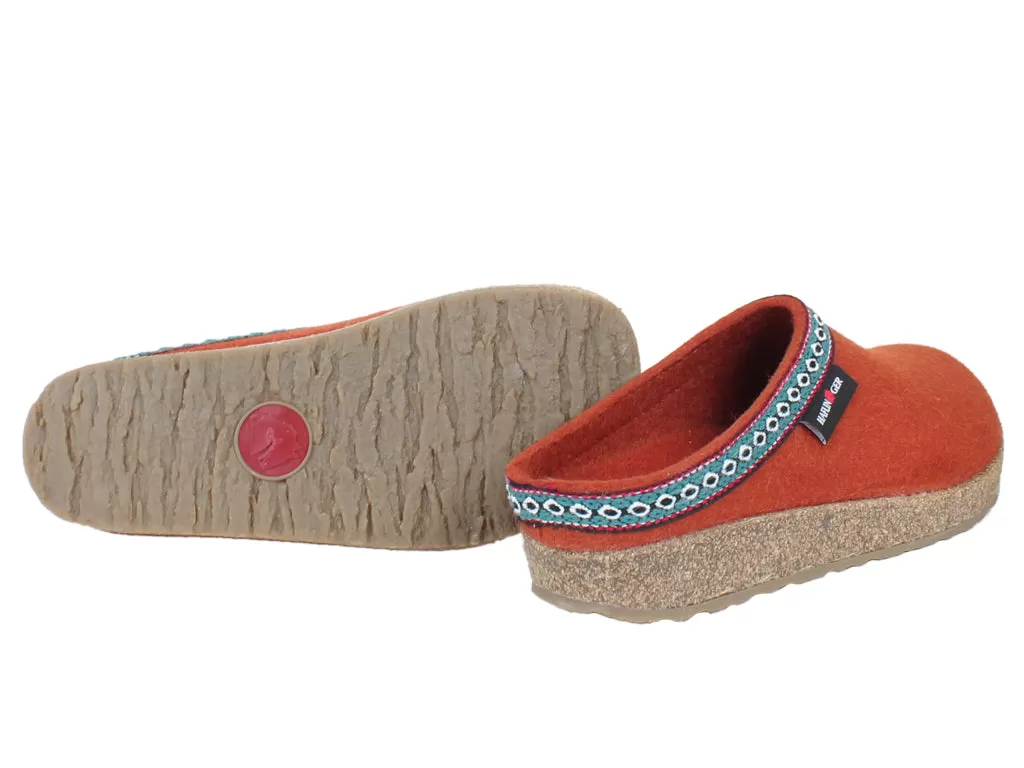 Haflinger Clogs Grizzly Franzl Fox