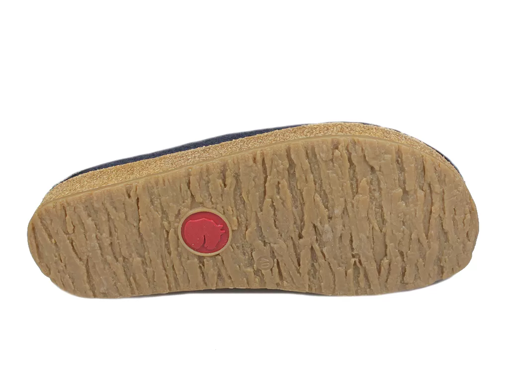 Haflinger Clogs Grizzly Franzl Navy