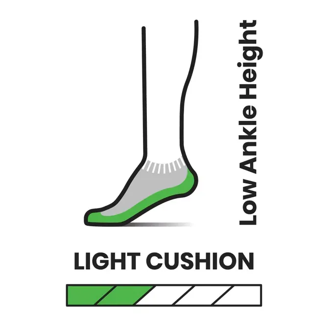 Hike Light Cushion Low Ankle Socks - SW001610