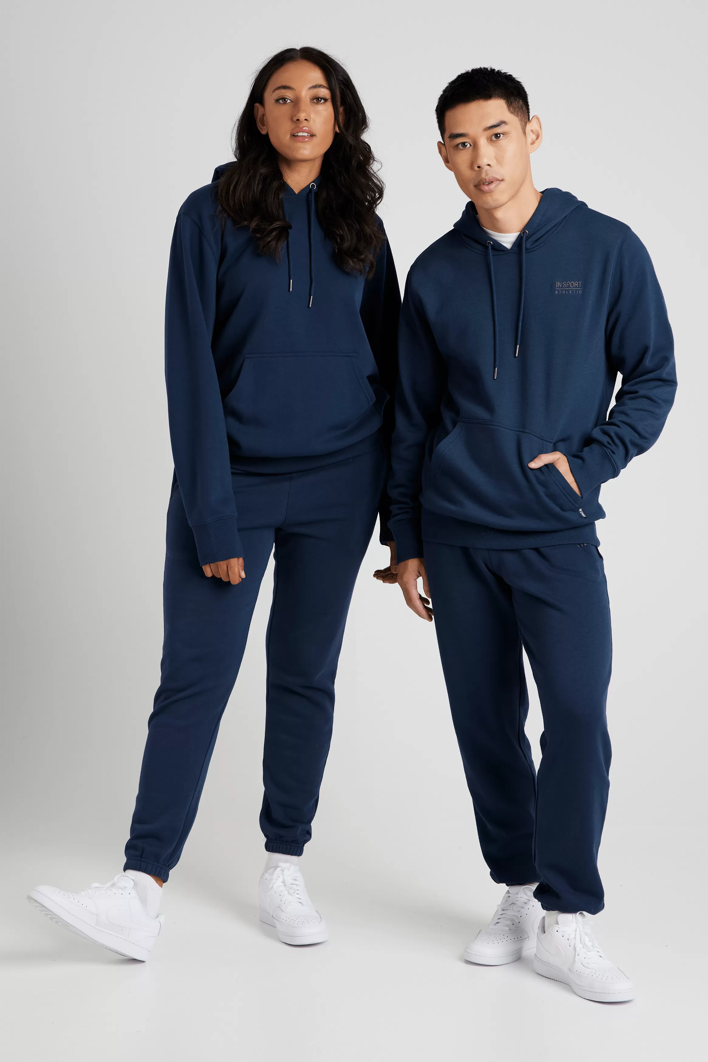 INSPORT UNISEX ALASKA NAVY HOODIE