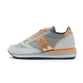 JAZZ TRIPLE SMU SNEAKERS Woman Grey Gold