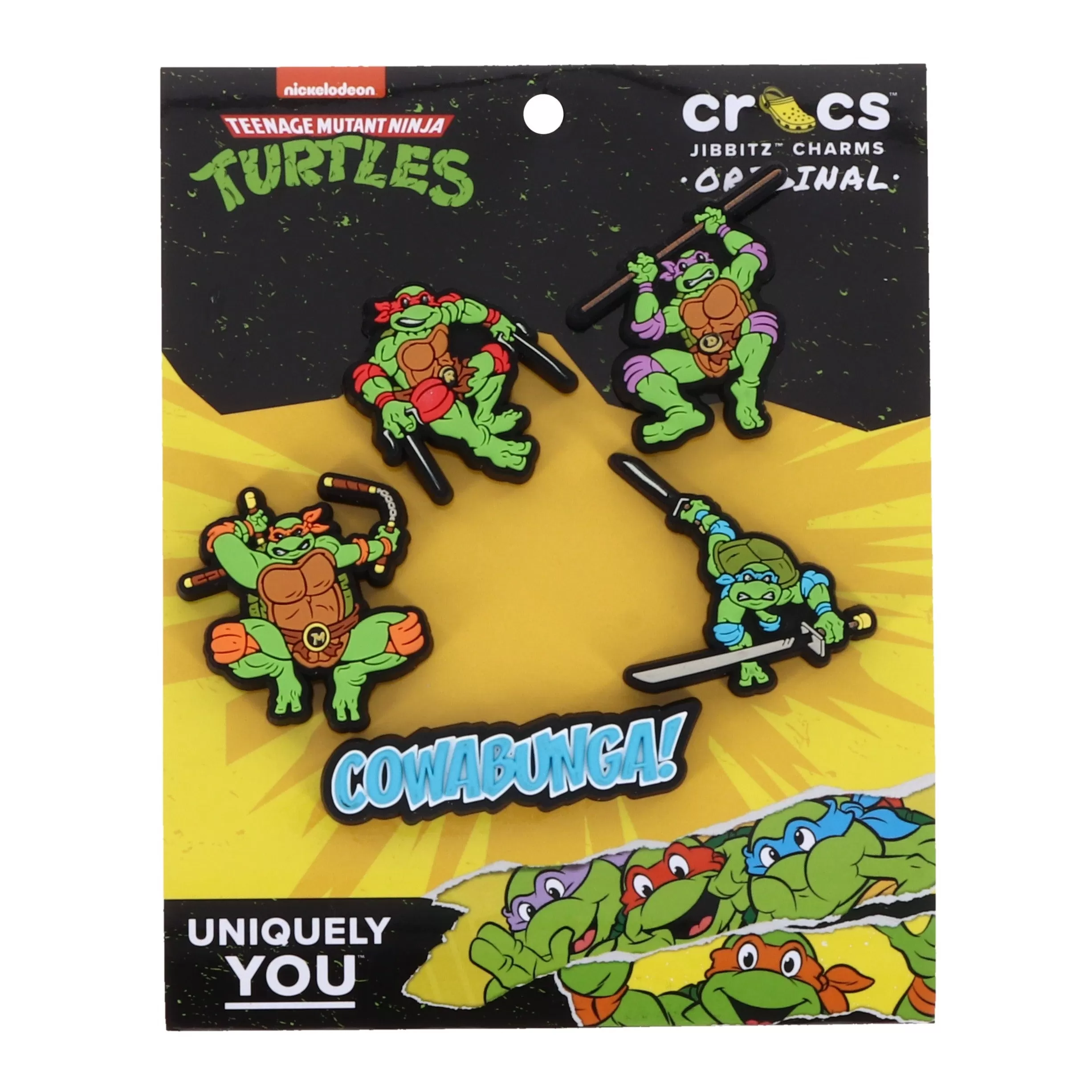 Jibbitz Teenage Mutant Ninja Turtles 5-Pack