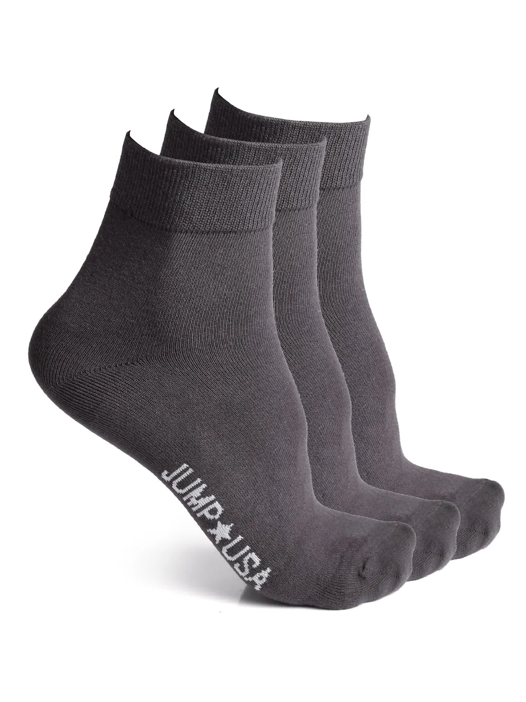 JUMP USA Men Pack Of 3 Assorted Ankle-Length Socks