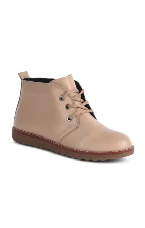 Ladies Leather Desert Boot