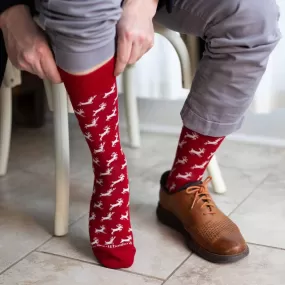 Leaping Deer Socks