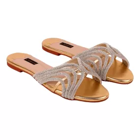 Leena Flats - Gold