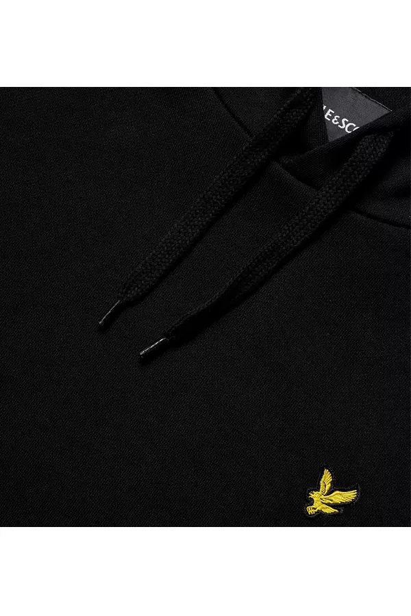 Lyle & Scott Logo Hoodie Black