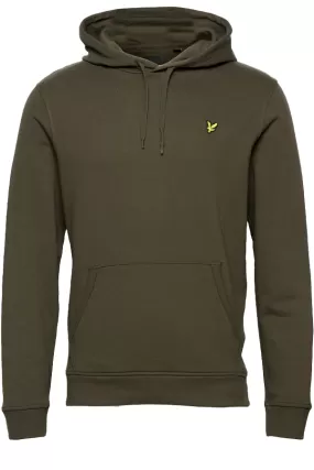 Lyle & Scott Logo Hoodie Olive