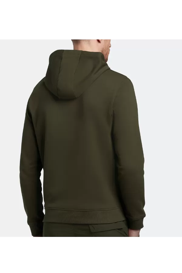 Lyle & Scott Logo Hoodie Olive