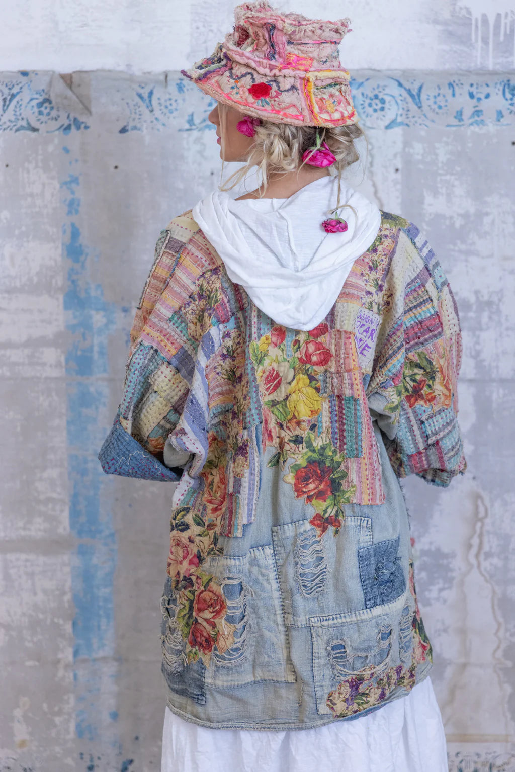 Magnolia Pearl Denim Hippie Kimono