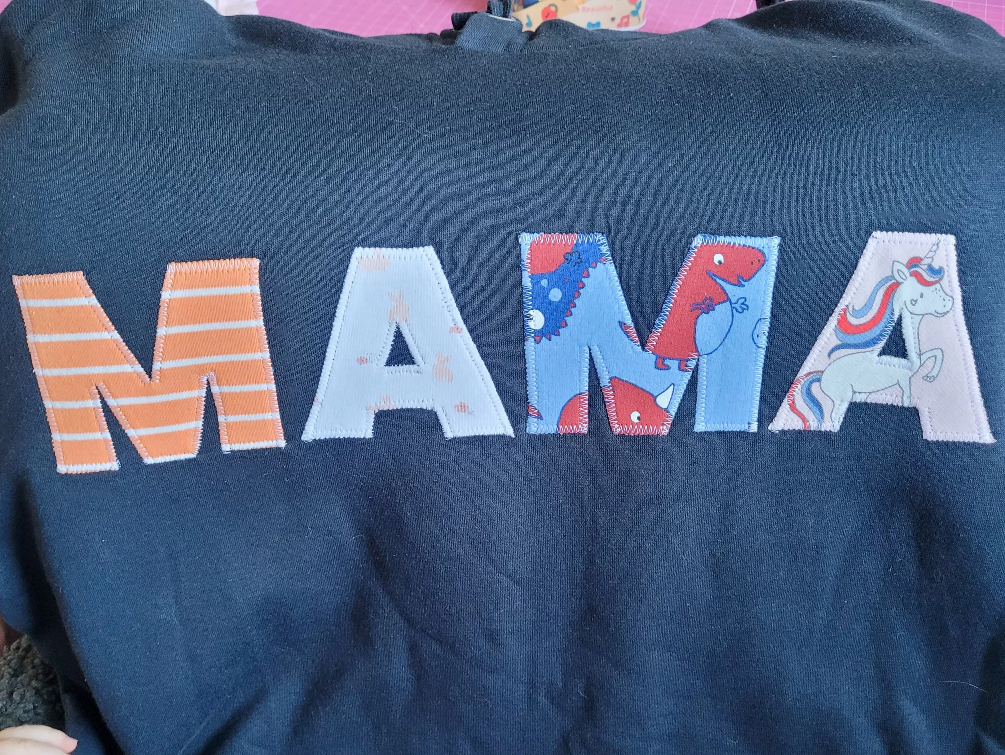 MAMA Appliqué Hoodie