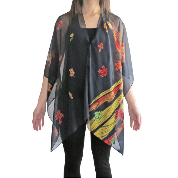 Maxine Noel Leaf Dancer Kimono Scarf